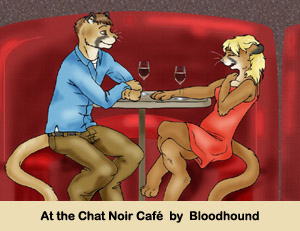 At the Chat Noir caf by Bloodhound